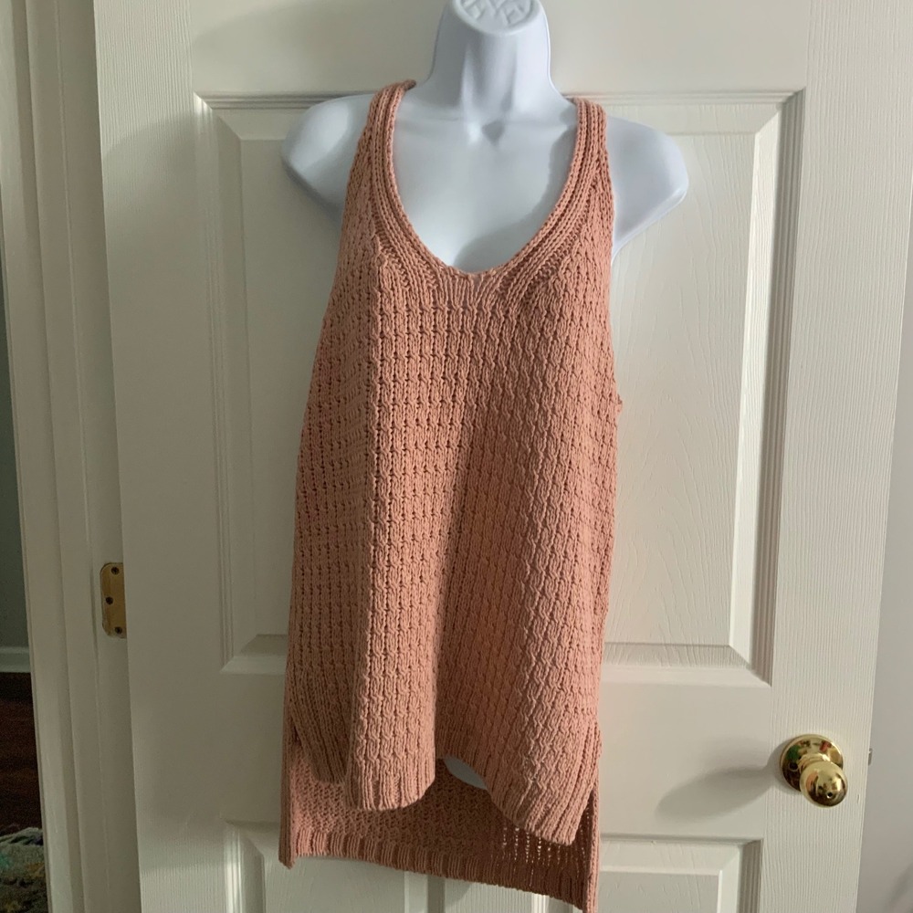 Anthropologie Moth Sunidra Knit RacerbackTank‎ size Medium